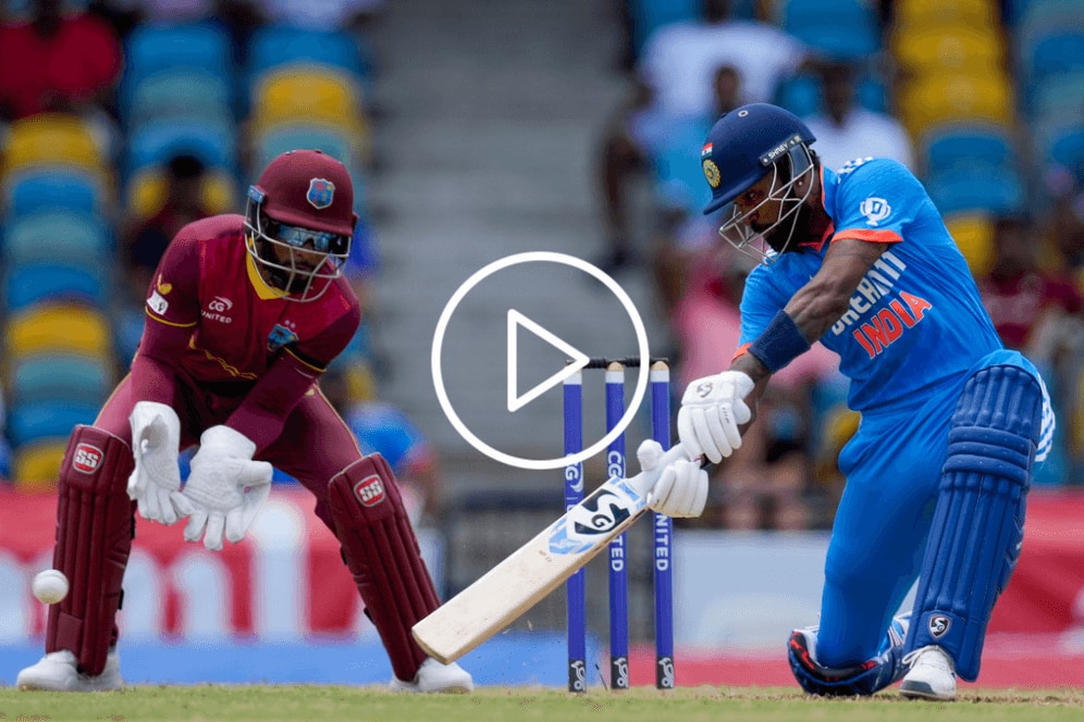 [Watch] Hardik Pandya Stuns West Indies With a Power-Packed Performance in 3rd ODI